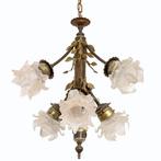 Kroonluchter - corolla, bloem en bladeren - Legering,