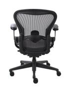 Refurbished Herman Miller Aeron Remastered, Verzenden, Zwart, Zo goed als nieuw, Bureaustoel