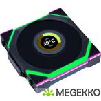 Lian Li UNI FAN SL Wireless LCD 120mm 1-Pack Black, Computers en Software, Computerkoelers, Verzenden, Nieuw