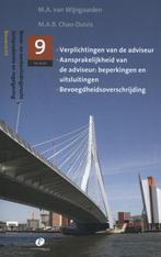 Verplichtingen van de adviseur, aansprakelijkheid van de, Verzenden, Zo goed als nieuw, M.A. van Wijngaarden