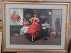 Scuola italiana (XX), firmato Giovanni Sirchia - Flamenco