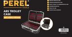 2dekans | Perel Gereedschapskoffer, trolley, telescopisch, Auto diversen, Dakkoffers, Ophalen of Verzenden, Zo goed als nieuw