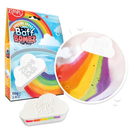Zimpli Kids - Regenboog badbom, Kinderen en Baby's, Speelgoed | Overig