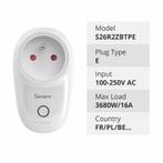 SONOFF S26R2ZB Zigbee slimme stekker - BE-FR-PL-DK, Hobby en Vrije tijd, Elektronica-componenten, Verzenden, Nieuw