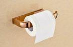 Toilet papier houder rosé gouden uitvoering, Nieuw, Overige typen, Verzenden