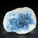 3740 g Geweldige Intense Blauwe CELESTIEN Druzy Emanerende