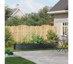 280cm Stalen Bloembak Zwart | Tweedekansje | 35% Korting, Tuin en Terras, Bloembakken en Plantenbakken, 100 cm of meer, Nieuw