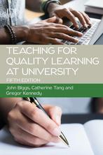 Teaching for Quality Learning at University 5e 9780335250820, Verzenden, Gelezen, John Biggs
