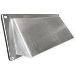 Buitenluchtrooster RVS schuine kap 250 x 125mm, Doe-het-zelf en Verbouw, Ventilatie en Afzuiging, Verzenden, Nieuw