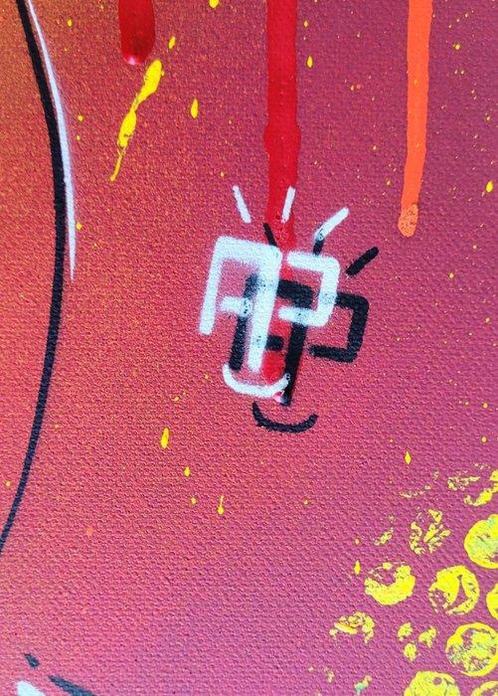 Alexandre Petrus (1988) - SPIDERMAN (Red Miles Morales), Antiek en Kunst, Kunst | Schilderijen | Modern