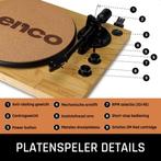 Platenspeler met Bluetooth - Ortofon 2M Red Cartridge - Duur, Audio, Tv en Foto, Verzenden, Nieuw