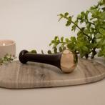 Kansa wand met koper voor het gezicht ± 13 x 4,5 cm, Nieuw