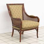 Faux Bamboe met Rotan Fauteuil, Huis en Inrichting, Ophalen of Verzenden, Nieuw