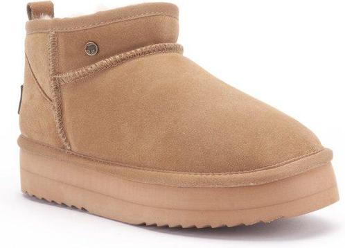 Warmbat - Maat 41 - Durack Vrouwen Laarzen - Cognac, Kleding | Dames, Schoenen, Verzenden