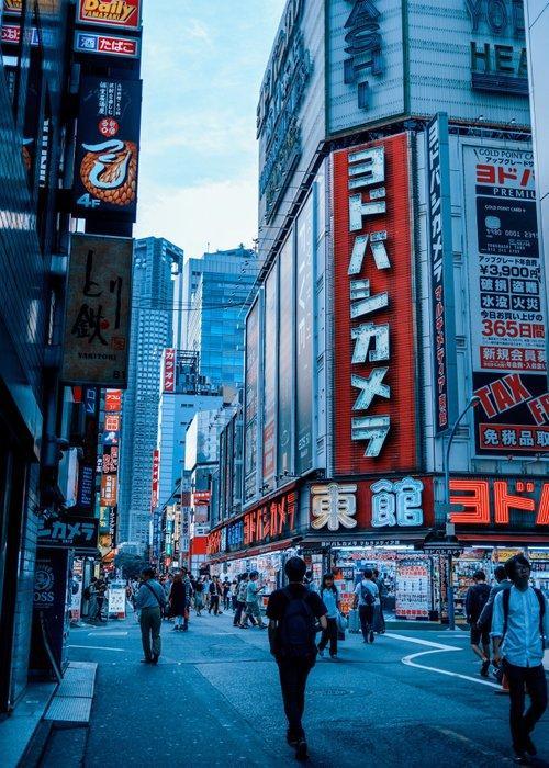 Dominik Valvo - Shinjuku Walk (Japan 2017) XL, Antiek en Kunst, Kunst | Designobjecten