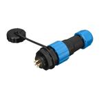 Male + socket - Waterdichte kabelverbinder - 5 aderig - IP68, Nieuw, Ophalen of Verzenden, Stekker