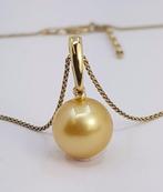 Ketting met hanger - 14 karaat Geel goud - 11x12mm Zuidzee, Sieraden, Tassen en Uiterlijk