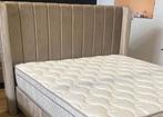 Monaco Opberg boxspring:Elegantie en Praktisch Comfort, Verzenden, Beige, 180 cm, 200 cm