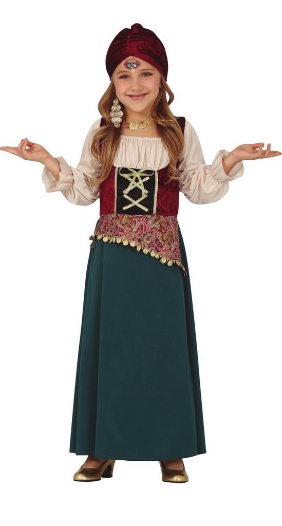 Waarzegster Kostuum Kind, Kinderen en Baby's, Carnavalskleding en Verkleedspullen, Nieuw, Verzenden