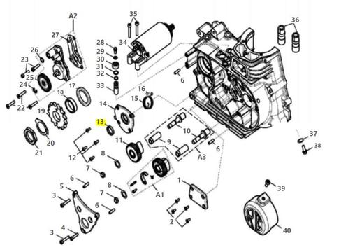 Royal Enfield OIL SEAL KICK STARTER G20 X 27 - 570241 Con..., Motoren, Onderdelen | Ducati, Nieuw, Verzenden