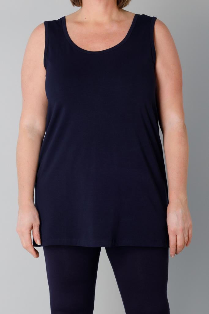 Base Level Curvy tanktop katoen Amin Maat:, Kleding | Dames, Tops, Overige kleuren, Nieuw, Verzenden