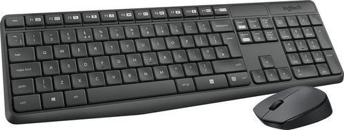 Logitech MK235 - Draadloos Toetsenbord en Muis - Qwerty -, Computers en Software, Toetsenborden, Verzenden