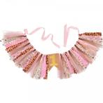 1e verjaardag set Giraffe met luxe stoffen stoel slinger, Nieuw, Sweet-One, Setje, Verzenden