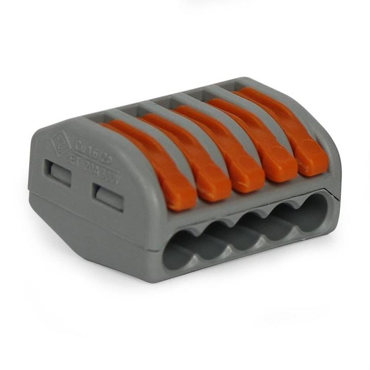 Wago Lasklem met 5 ingangen, Fietsen en Brommers, Brommeronderdelen | Scooters