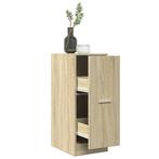 vidaXL Apothekerskast 30x41x77,5 cm bewerkt hout sonoma, Huis en Inrichting, Kasten | Overige, Verzenden, Nieuw