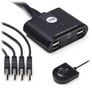 USB switch - USB A naar USB A - Aten, Computers en Software, Pc- en Netwerkkabels, Nieuw, Verzenden