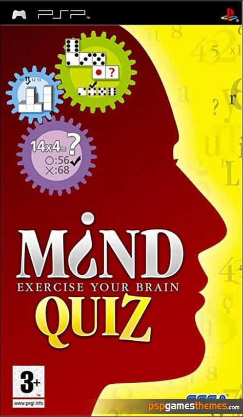 Mind Quiz-Standaard (PSP) Gebruikt, Spelcomputers en Games, Games | Sony PlayStation Portable, Zo goed als nieuw, Ophalen of Verzenden