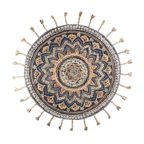 *WOONWINKEL* Dutchbone Pix Kleurrijk Vloerkleed Rond, Huis en Inrichting, Woonaccessoires | Overige, Nieuw, Verzenden