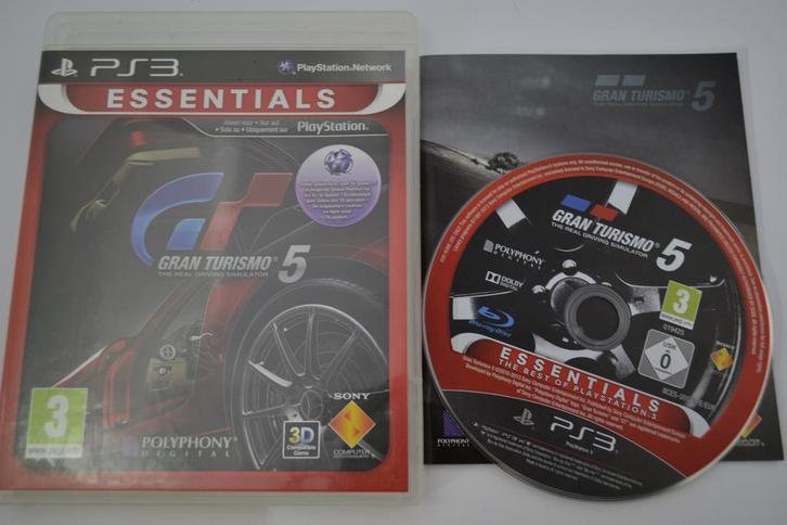 Gran Turismo 5 - Essentials (PS3), Spelcomputers en Games, Games | Sony PlayStation 3, 1 speler, Zo goed als nieuw, Online, Verzenden