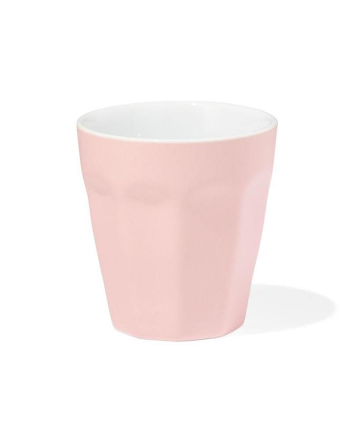 HEMA Mok 90ml Mirabeau aardewerk mat roze korting, Huis en Inrichting, Keuken | Servies, Nieuw, Verzenden