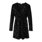 Liu Jo • zwarte jurk met pailletten • 38 (IT44), Kleding | Dames, Jurken, Maat 38/40 (M), Verzenden, Liu Jo, Zwart