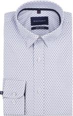 Suitable Overhemd Construct Print Wit maat 41 Heren, Kleding | Heren, Overhemden, Verzenden, Nieuw, Suitable