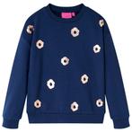 vidaXL Kindertrui 104 marineblauw, Verzenden, Nieuw