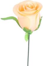 Zijden Roos Peach op draad doos 48 stuks, Ophalen of Verzenden, Nieuw