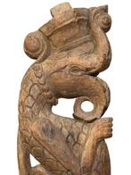 sculptuur, Indische steunpilaar in de vorm van een Makara, Antiek en Kunst