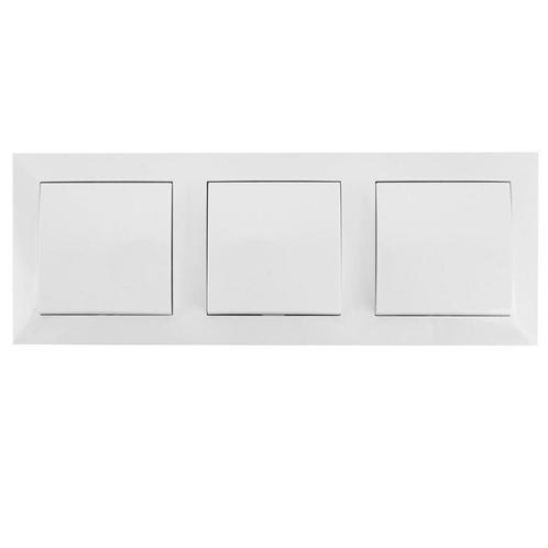 Wisselschakelaar - Aigi Cika - Inbouw - 3-voudig Enkel, Doe-het-zelf en Verbouw, Elektra en Kabels, Nieuw, Ophalen of Verzenden