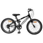 vidaXL Mountainbike 20 Inch 6-Speed voor 5-8 jaar oud Zwart, Verzenden, Nieuw