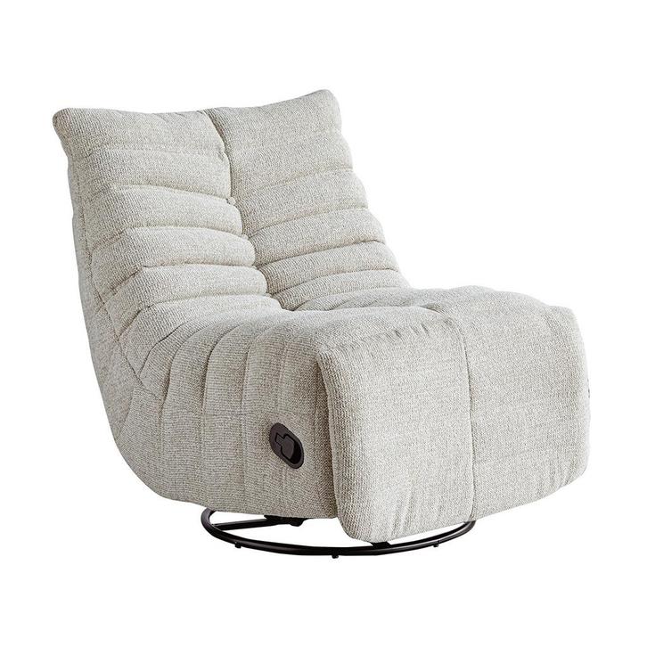 *WOONWINKEL* Retro Relaxfauteuil Beige, Huis en Inrichting, Fauteuils, Nieuw, Stof, Verzenden