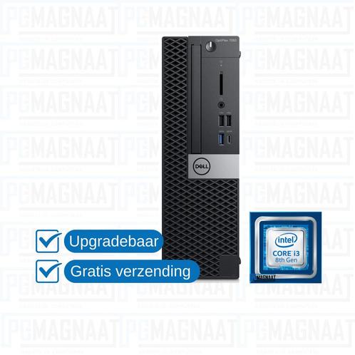 Dell Optiplex 7060 SFF i3-8100 | 8GB RAM | 256GB NVMe SSD, Computers en Software, Desktop Pc's, 3 tot 4 Ghz, SSD, Zo goed als nieuw