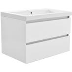 Wiesbaden Vision Onderkast Met 2 Laden - 80x46cm - Glans Wit, Ophalen of Verzenden, Nieuw