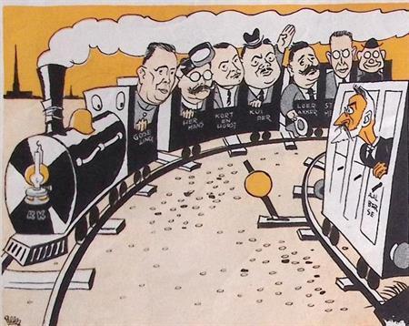 Op n zijspoor achtergelaten..... (lijst optie, Lithos), Antiek en Kunst, Kunst | Litho's en Zeefdrukken, Verzenden