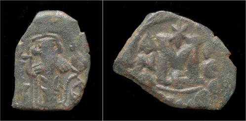 641-668ad Byzantine Constans Ii Ae follis Brons, Postzegels en Munten, Munten | Europa | Niet-Euromunten, Verzenden