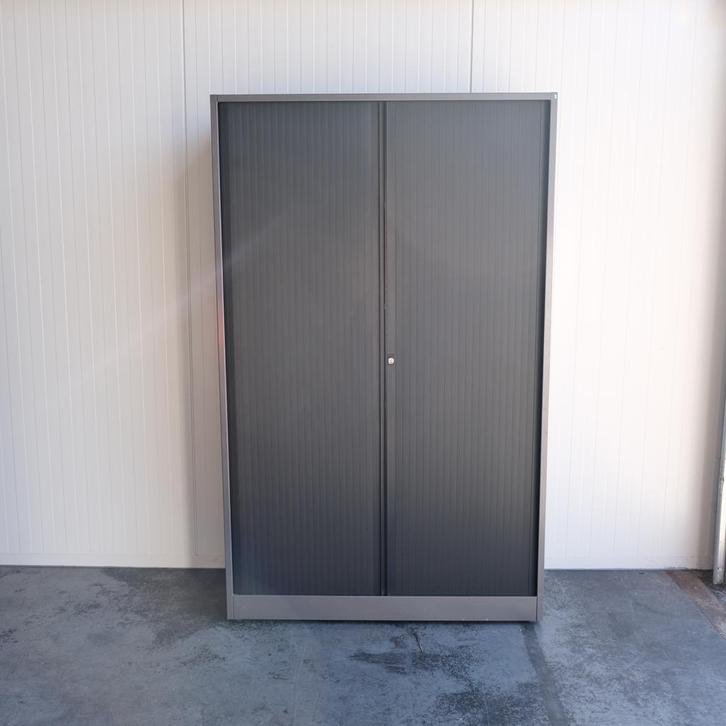 Ahrend roldeurkast - Grijs - 120x45x195 cm (BXDXH) - RD133, Huis en Inrichting, Kasten | Roldeurkasten en Archiefkasten, 25 tot 50 cm
