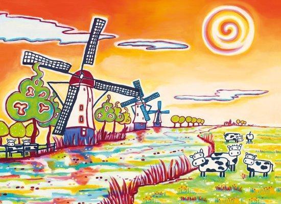 1001Kleuren - Kinderdijk - Eveline Bouwkamp (500), Kinderen en Baby's, Speelgoed | Overig, Verzenden