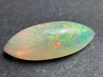 lichtoranje + kleurenspel (levendig) -Kristal Opaal - 2.34, Nieuw