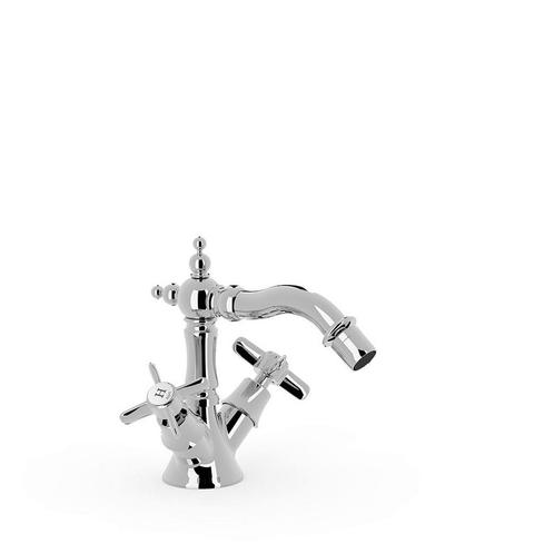 Bidetmengkraan Tres Clasic 2 Kruisgreep Klassiek Chroom, Doe-het-zelf en Verbouw, Sanitair, Kraan, Nieuw, Chroom, Ophalen of Verzenden
